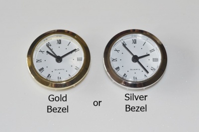 49mm Insert clock kit Gold or Silver Bezel